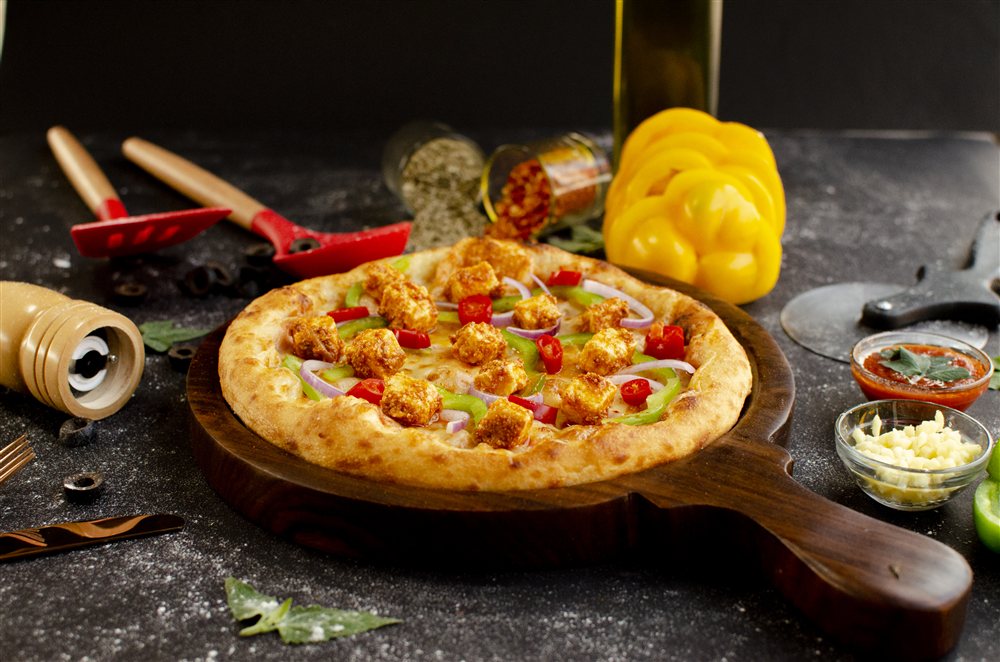 Paneer Tikka Pizza
